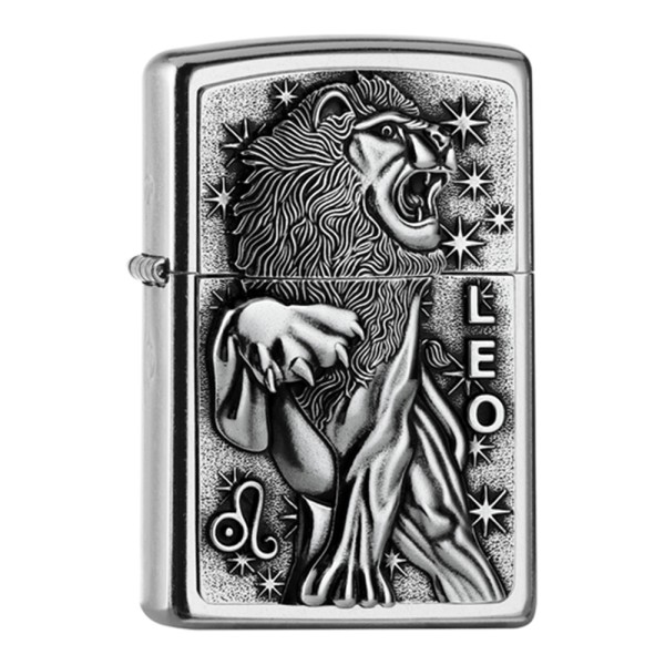 Zippo Lighter Street Chrome PL 207 LEO...