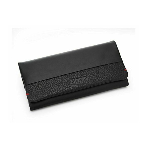 Zippo Nappa Bifold tobacco Pouch Black
