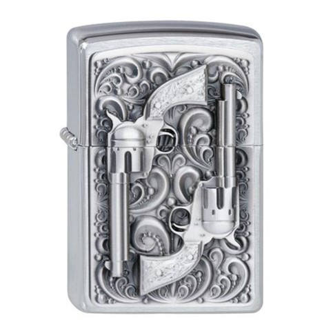 Zippo Lighter Revolver Emblem