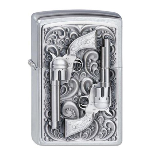 Zippo Lighter Revolver Emblem