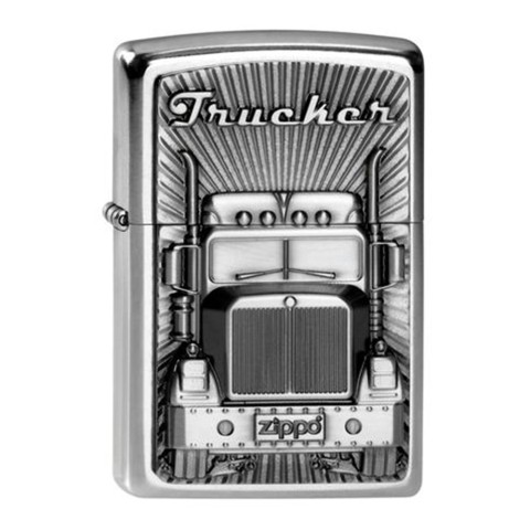 Zippo Lighter Zippo Trucker Emblem
