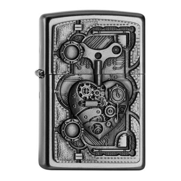 Zippo Lighter Steam Punk Heart