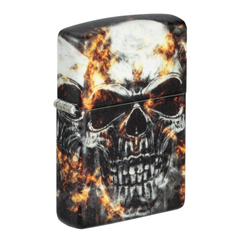 Zippo Lighter Smokey Skulls Design (49913)