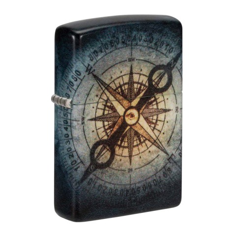 Zippo Lighter Compass Ghost Design