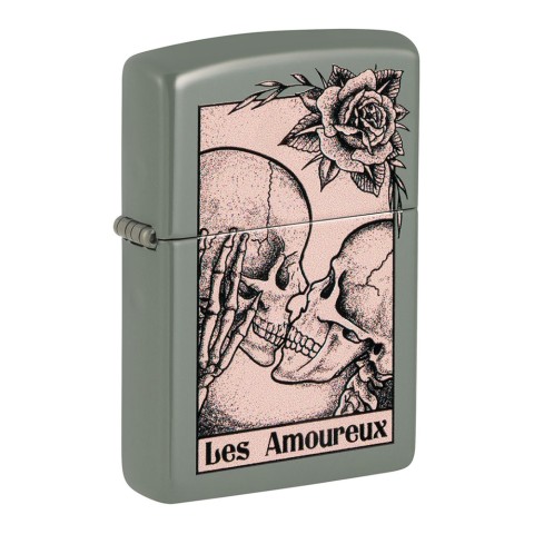 Zippo Lighter Death Kiss Design