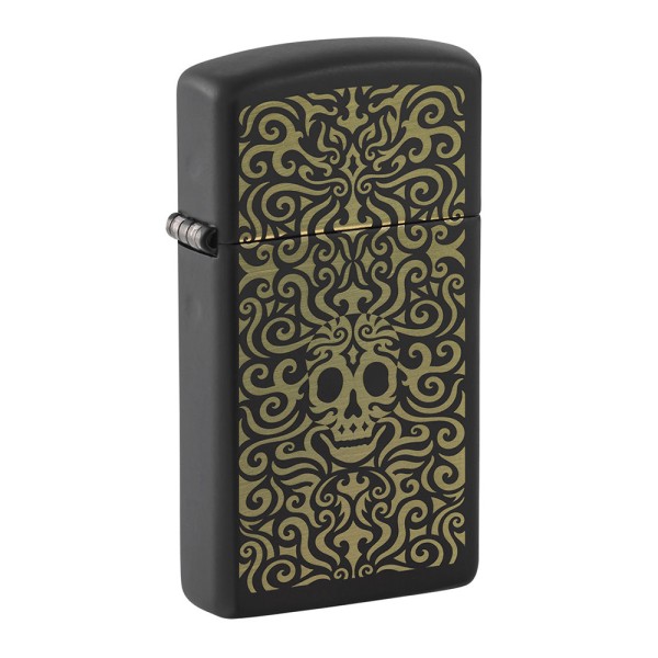Zippo Lighter Skull Design