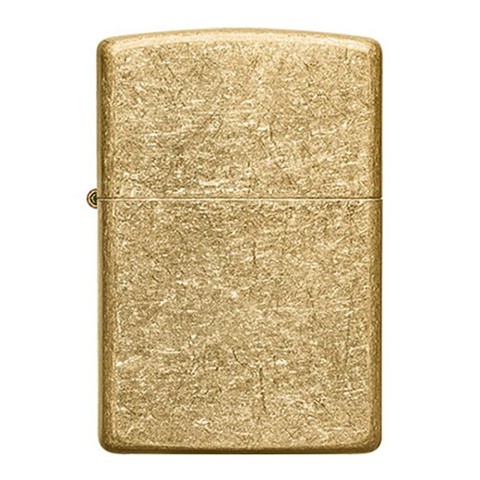 Zippo Lighter Regular Tumbled Brass