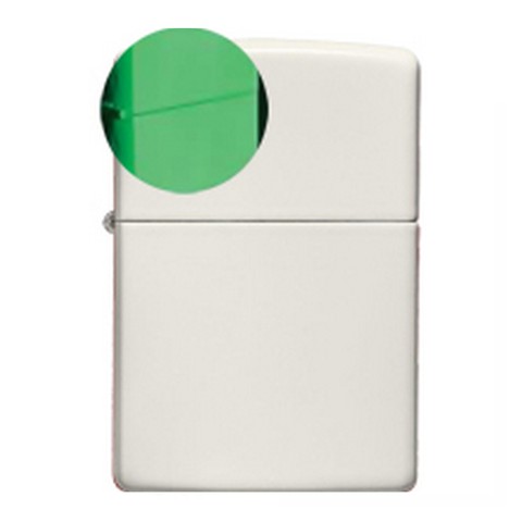 Zippo Lighter Reg Glow in the Dark matte