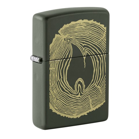 Zippo Lighter Wood Ring Design