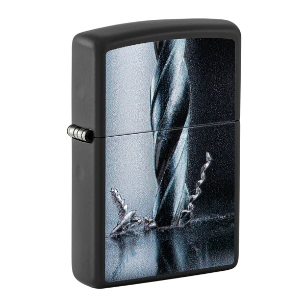 Zippo Lighter Metal Drill Design