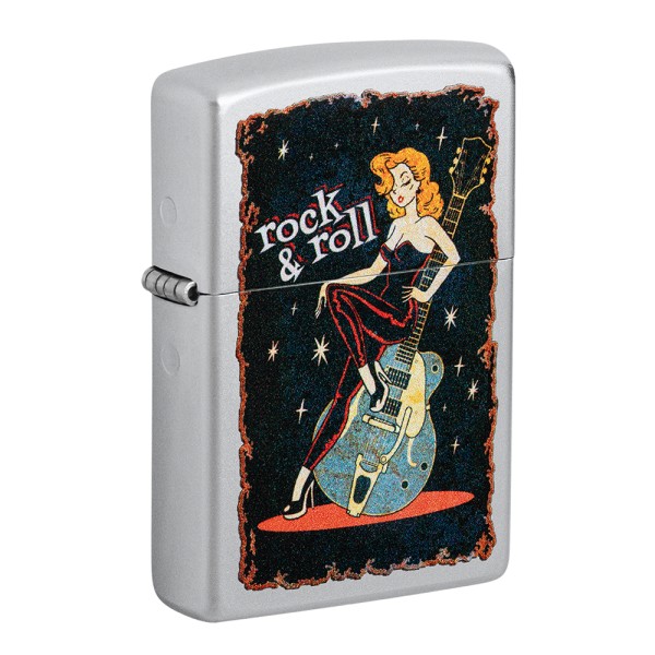 Zippo Lighter Cool Chick Design