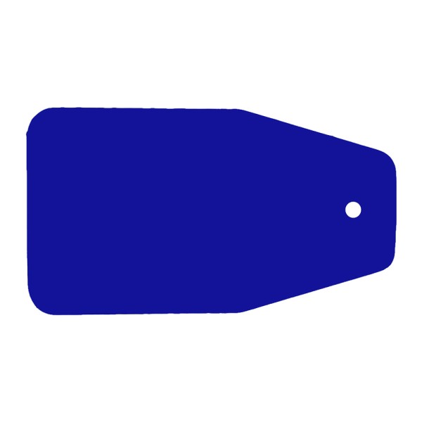 Blank Key Tag Shape CM