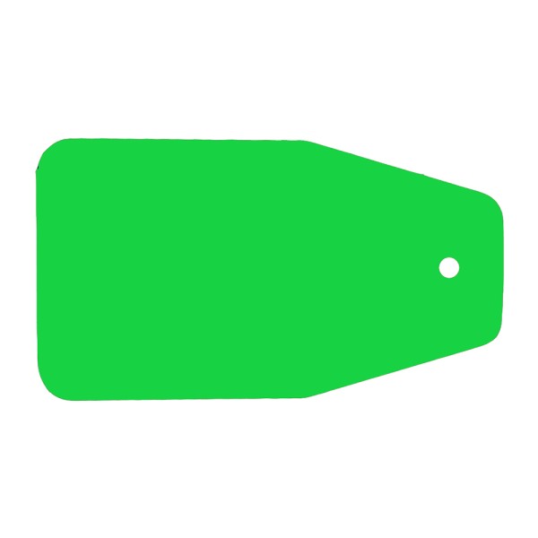 Blank Key Tag Shape CM