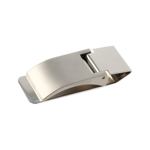 Hinged Money Clip Satin in Black Box Special Clearance...