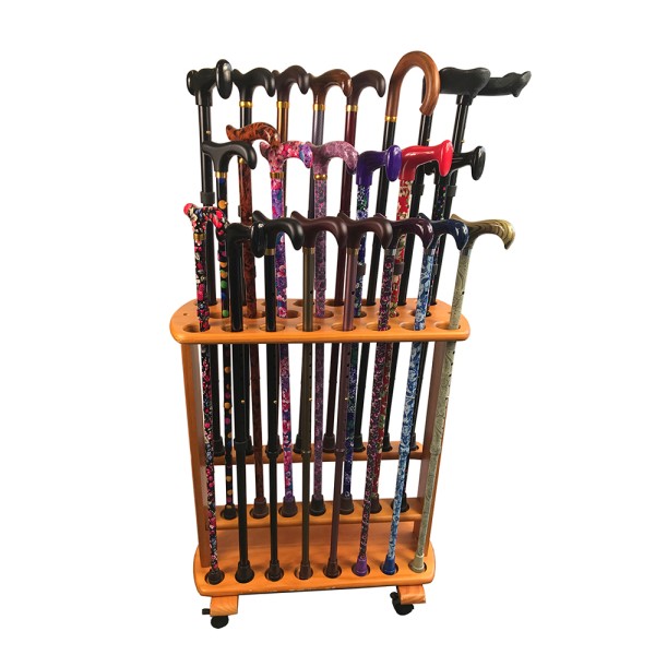 Folding & Adjustable Walking Stick Display...