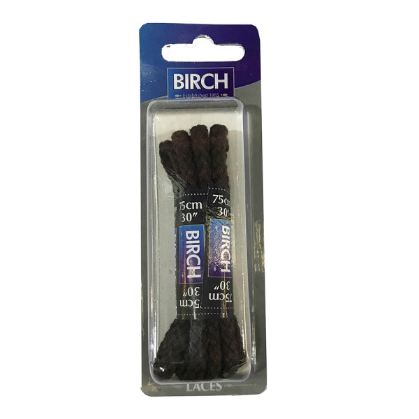 Birch Blister Pack Laces Chunky Cord (Pack of 6)