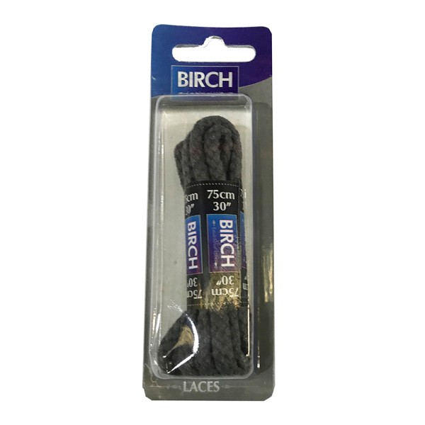 Birch Blister Pack Laces Chunky Cord (Pack of 6)