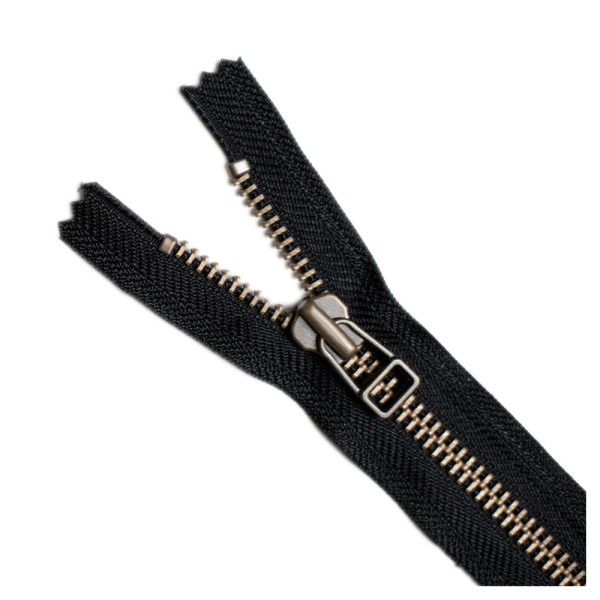 YKK Antique Brass No 8 Closed End Zip with...