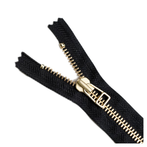 YKK Golden Brass No 8 Closed End Zip with...