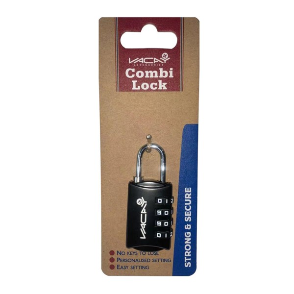 Vacay Accessories Combi Lock