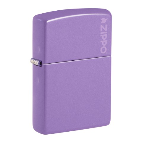 Zippo Lighter 46681ZL Smokey Lavender with Zippo Logo...