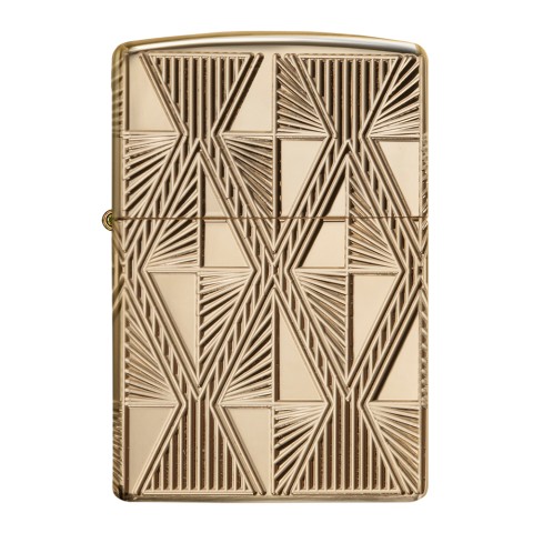 Zippo Lighter High Polish Gold Plate, Armor, Luxury...