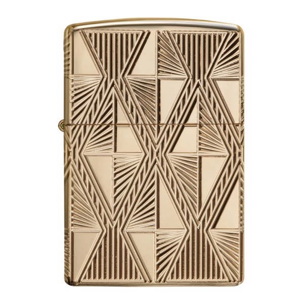 Zippo Lighter High Polish Gold Plate, Armor,...
