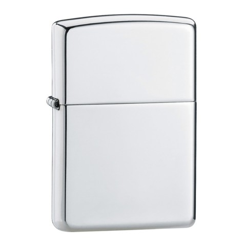 Zippo Sterling Silver Lighter High Polished Finish