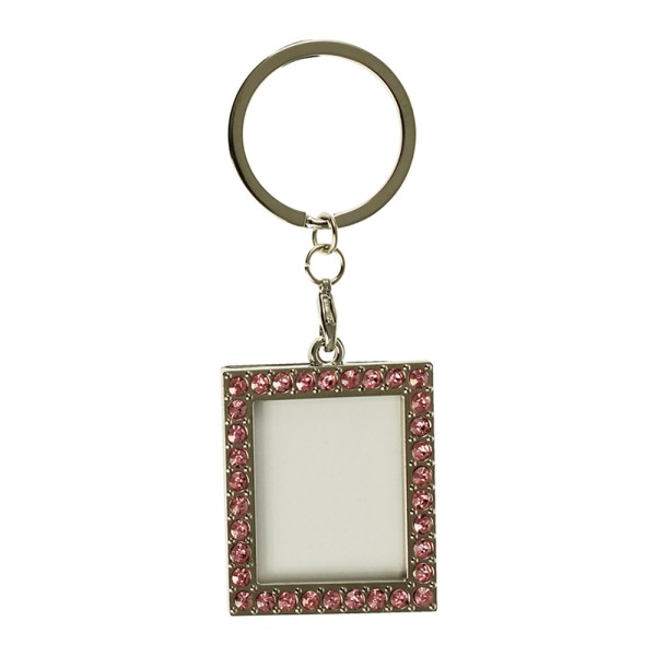Rect Photoframe Crystal Key Ring Special...
