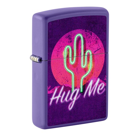 Zippo Lighter Retro Cactus Design
