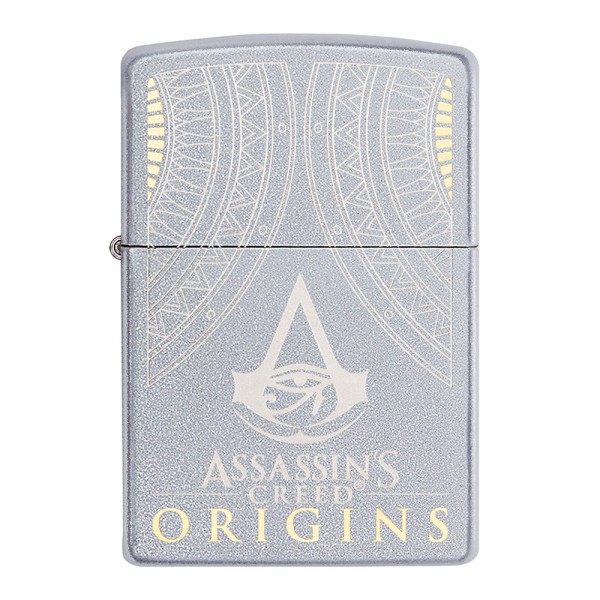 Zippo Lighter Satin Chrome Assassin's Creed...