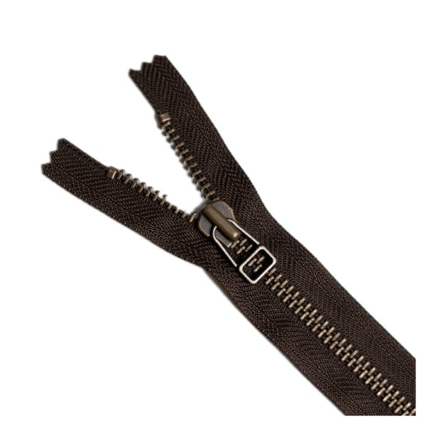 YKK Antique Brass No 8 Closed End Zip with...