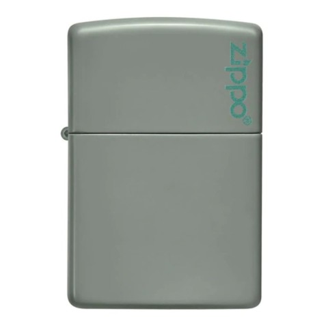 Zippo Lighter Sage With Zippo Logo (49843ZL)
