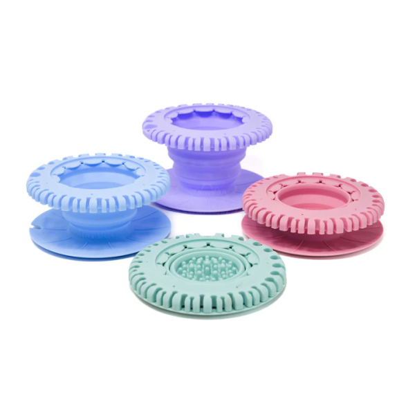 Paint Puck CollapsiBowl. Lavender