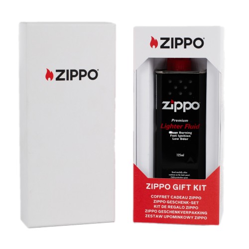 Zippo NEW Gift Kit (Sold With Fuel)