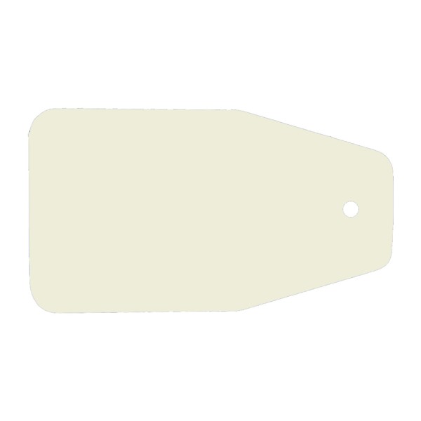 Blank Key Tag Shape CM
