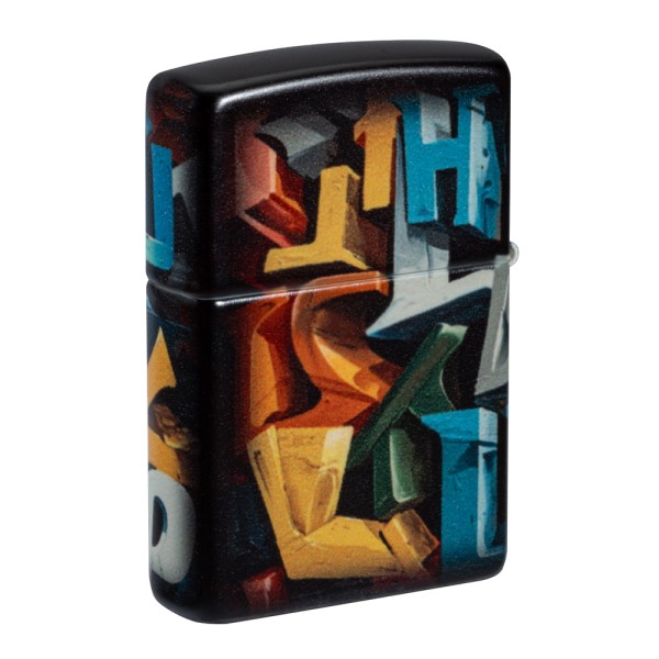 Zippo Lighter 49352 Abstract Zippo Design 60007394