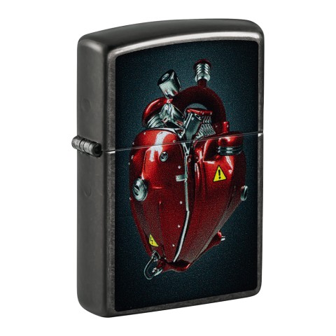 Zippo Lighter 28378 Heart Engine Design 60007375
